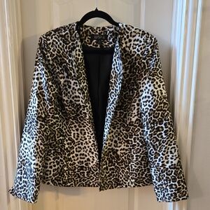 Kasper Women's Animal Print Blazer Size 14